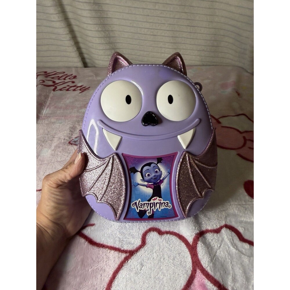 Vampirina Disney Jr Bootastic Backpack Purple Bat Carry Case Vampire Girl Toy